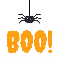 Halloween Boo Sticker by Vermillion Creative Agency