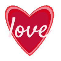 I Love You Hearts Sticker
