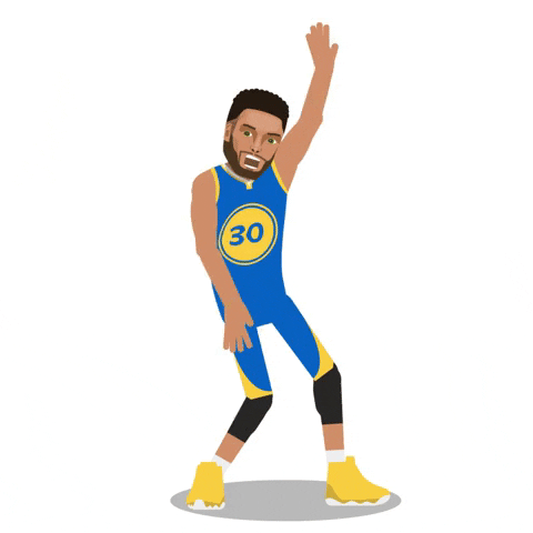 Happy Golden State Warriors GIF by SportsManias