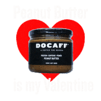 peanut butter love Sticker by docaff