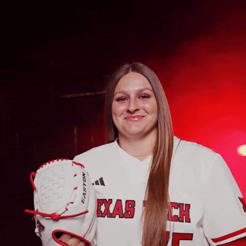 Chloe Riassetto GIF by Texas Tech Softball
