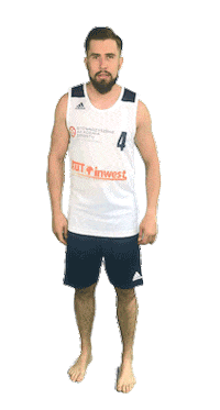 stowarzyszenieakademiasportu beach handball adam sas Sticker