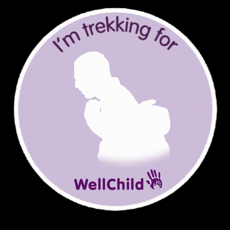 WellChild giphyupload hiking trek hike GIF