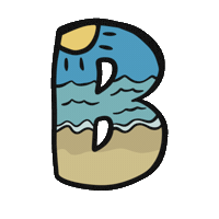 Alohabets Sticker by Coconut Girl Hawaii Shop