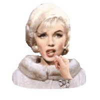 Marilyn Monroe Vintage Sticker