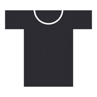 T Shirt Sticker by Erie Apparel