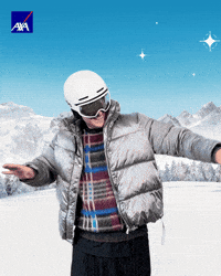 Snow Winter GIF by AXA_Deutschland