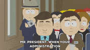 meeting questions GIF by South Park 