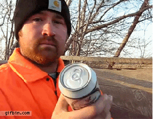 beer teeth GIF