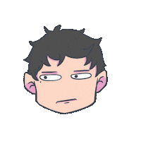 Head Confuse Sticker