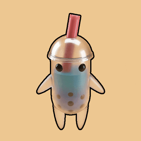 Happy Bubble Tea GIF