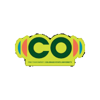 Csu Rams Sticker by Colorado State University