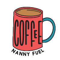 Themindfulnannycollective coffee mindfulnanny mindfulcarecollective nannyfuel Sticker