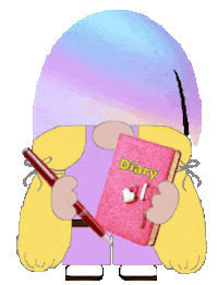 Dear Diary Gnome Sticker