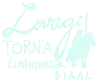 elmenybirtok élménybirtok bikal lovagi torna Sticker