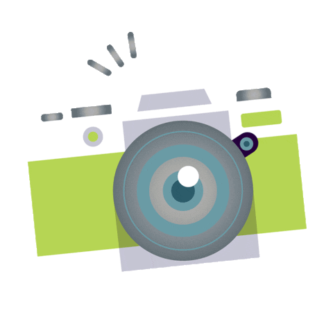 alpix giphyupload camera analog camera green camera Sticker