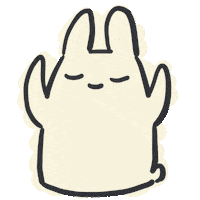 Loop Bunny Sticker by bunny_is_moving