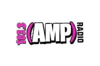 logo Sticker by 103.3 AMP Radio