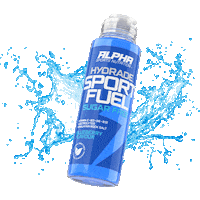 alphasports sport fitness drink water Sticker