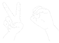 Hand Line Sticker
