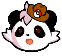 panda_casts pandu panduemotes pandacasts surprisedpandu Sticker