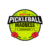 ESPNLA la los angeles espn pickleball Sticker