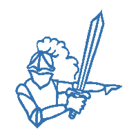 sword paladino Sticker by Orlandina Basket