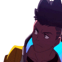 Shocked What The Sticker by Cyberpunk: Edgerunners