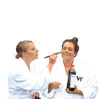 Welvaere sauna tar hottub verven Sticker
