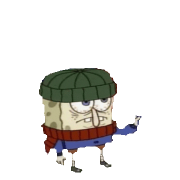 sponge bob no STICKER by imoji