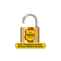 Sossegsolucoes camera Cuidado seguranca balao Sticker