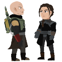 Star Wars Boba Sticker by Disney+