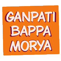 Jai Ganesh Mumbai Sticker by Sonamm