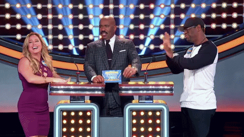 celebrity family feud fan GIF by ABC Network