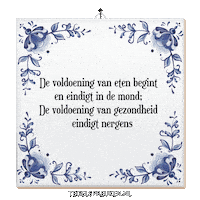 Spreuk Troost Sticker by Tegelspreuken.nl