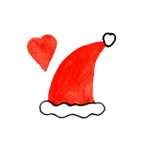 Natal Watercolor Sticker