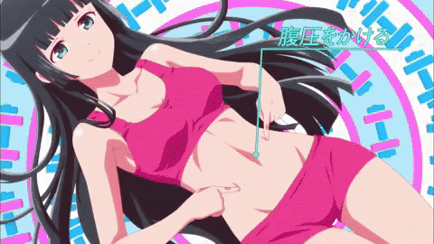 EnterTheHero giphyupload anime arms caress GIF