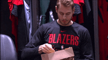 trail blazers lol GIF by NBA