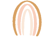 Pink Rainbow Sticker