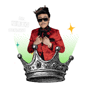 Kingofdrag Sticker by Revry