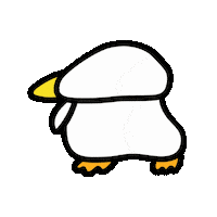 Duck Sticker by CHEBLO