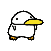 Duck Sticker by CHEBLO