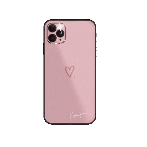 Pink Phone Sticker by Kishagram