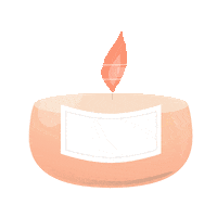 Vela Incenso Sticker by Daiane D' Agostini