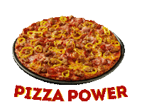 pizza power Sticker by Donatos