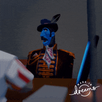 MediaMolecule reaction wow excited omg GIF