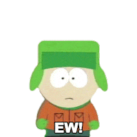 Kyle Broflovski Ew Sticker by South Park