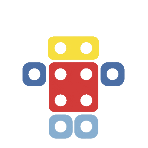 Robotakia school kids education robot Sticker