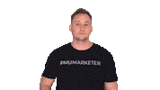 Pmumarketer nope stop cut it out marketer Sticker