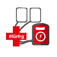 kvfreyungbrk defi drk rettung rettungsdienst Sticker